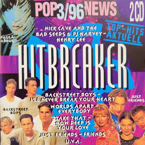 HITBREAKER POP NEWS 3/96  2 CDs ( CD1 18 Track + CD2 18 Track )